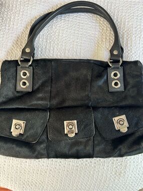 Black horse Hair Pocket Satchel – Women's Shoulder Bag vintage